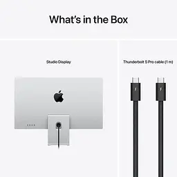 Монітор Apple 27" Studio Display Standard Glass (Tilt-adjustable Stand) 5K IPS 60Hz (MFEX4RU/A) - мініатюра 4