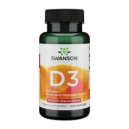 Вітамін Д3 Vitamin D-3 400iu - 250 капсул