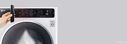 Пральна машина LG з фронтальним завантаженням F2J3WN0W, 6,5кг, 1200, A+++, глибина 44см, Дисплей, Інвертор, Білий (F2J3WN0W) - мініатюра 10