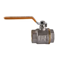 Кран кульовий прямий Solomon 1 1/2″ ВВ ЖР PN40 В1001 - мініатюра 2