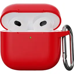 Чохол для навушників ArmorStandart Hang Case для AirPods 4 Red [ARM81293] [118662]