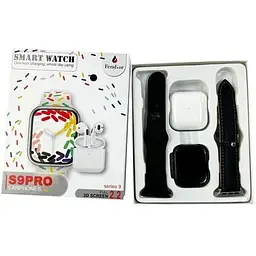 Смарт-годинник Fendior S9 Pro+TWS Black - мініатюра 4