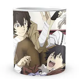 Кухоль GeekLand Bungou Stray Dogs Проза Бродячих Псів Дазай Ацуши Рампо BSD 16 330 мл білий - мініатюра 2