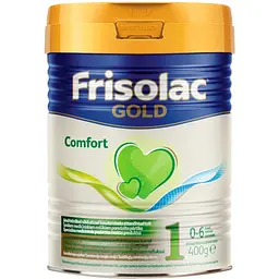 Дитяча суха молочна суміш Frisolac Gold Comfort 1 від народження 400 г