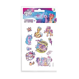 Набір дитячих тимчасових татуювань My Little Pony Dodo 200438 Різнокольоровий shop (4823115907882) - мініатюра 1