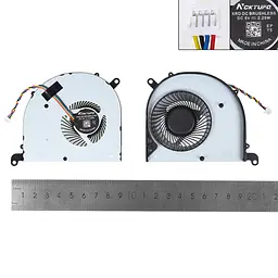 Вентилятор кулер для MSI PS63 Modern 8RC 8M MS-16S1 MS-16S2 MS-16S3 series, (GPU FAN 5V 2.25W, 16S3-GPU, BS5005HS-U3I, Аналог) - мініатюра 3