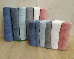 Набір турецьких махрових рушників Cestepe 50х90 6 штук + 70х140 6 штук Bamboo Sarev