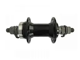 Втулка передня KELB.BIKE алюмінієва на промпідшипнику (Disc-Brake) Black HB209FB