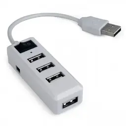 Концентратор 4 port USB 2.0 Gembird (UHB-U2P4-21) - мініатюра 2
