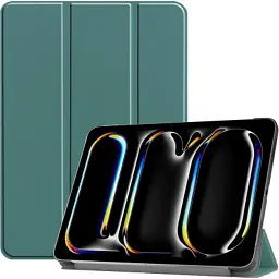 Чохол до планшета BeCover Smart Case Apple iPad Pro 13" M4 2024 Dark Green (711645) - мініатюра 2