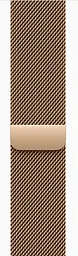 Смарт-годинник Apple Watch Series 10 GPS + Cellular 46mm Gold Titanium Case w. Gold Milanese Loop - M/L (MX003) - мініатюра 3