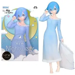 Фігурка Sega Рем Життя з нуля в альтернативному світі Ре Зеро Rem Re Zero Night Wear 22 см WST RZ RE 149