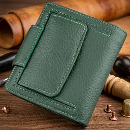 Гаманець жіночий компактний ST Leather 18959 зелений - мініатюра 4