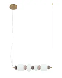 Підвісний світильник, люстра Nowodvorski 11700 Ceramic Horizontal LED 1x22W 3000K 1750Lm IP20 білий