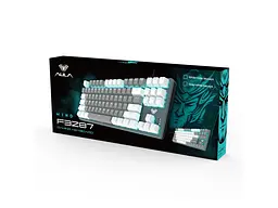 Клавіатура Aula Wind F3287 Mechanical Grey/White KRGD Blue USB EN/UA (6948391240954) - мініатюра 5