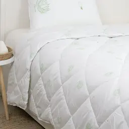 Ковдра ТЕП Dream Aloe Vera мікрофібра 140x210 см біла - мініатюра 3