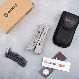 Мультитул Ganzo Multi Tool (G112), Сріблястий - мініатюра 16