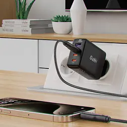 Дата кабель USB 2.0 AM to USB-C 1.2m 3.0A Acefast (6974316282693) - мініатюра 7
