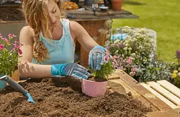 Рукавички універсальні для садових робіт Gardena 7/S Oeko-Tex® (11500-20) - мініатюра 3