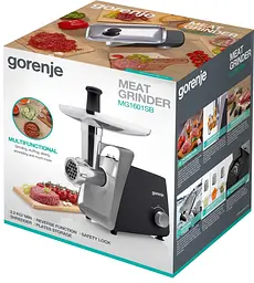 М'ясорубка Gorenje MG1601SB - мініатюра 11