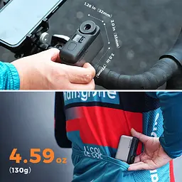 Велосипедний міні насос електричний Flextail Tiny Bike Pump Pro, 120 PSI - мініатюра 10