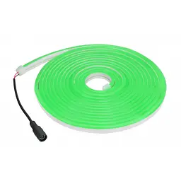 Світлодіодна неонова стрічка JL 2835-120 G 220V 5 м, зелена, IP65 - мініатюра 3