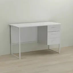 Комп'ютерний стіл Ferrum-decor Гаррі 75x120x70 білий ДСП Білий 16мм (FRD-101001)