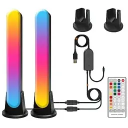 Розумні світлодіодні LED панелі RGB Smart Led Light Bar Bluetooth синхронізація з музикою
