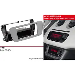 Перехідна рамка Seat Ibiza ACV 281328-06-4 - мініатюра 4