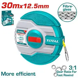 Рулетка Total TMTF13306 30 мх12.5 мм (TMTF13306) - мініатюра 2