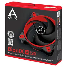 Кулер до корпусу Arctic BioniX P120 Red (ACFAN00115A) - мініатюра 4