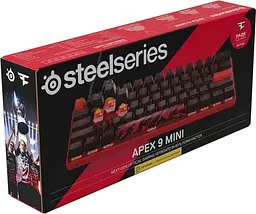 Клавіатура SteelSeries Apex 9 Mini OptiPoint Faze Clan UA (64853) - мініатюра 5