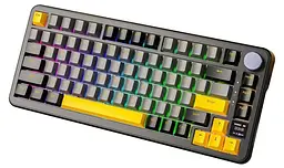 Клавіатура Attack Shark X85 Pro RGB Linear Blueberry Switch Wireless (AS-6972792470368-SB-UA) Starry Black (G-000003591) - мініатюра 2