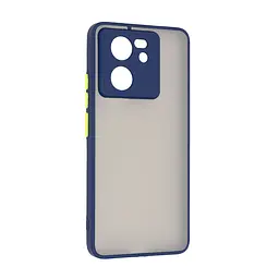 Чехол-накладка для Xiaomi 13T 5G/13T Pro 5G, Frosted Matte, синий, противоударный чехол с защитой всего корпуса, термополиуретан TPU + поликарбонат PC, ArmorStandart (ARM69708)