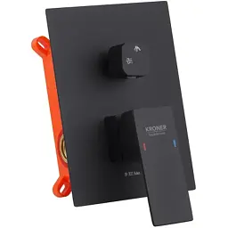 Душовий гарнітур Kroner Kubus-SCH082 + змішувач Edelstahl Kubus-SCH010-3 (CVS30178) - мініатюра 6
