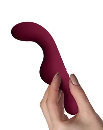 Універсальний sit-on-top вібратор Rocks Off Ruby Glow Blush, пульт ДК - мініатюра 8