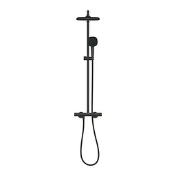 Душова система термостатична Grohe QuickFix Vitalio Comfort System 250 Cube 266962431, Чорний матовий - мініатюра 4