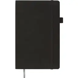 Книга записна Buromax Primo в клітинку 195х125 мм сіра 96 аркушів (BM.291161-09) - мініатюра 2