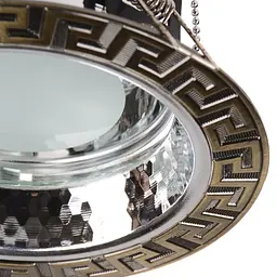 Світильник Downlight стельовий Brille 166636 DL-26/1 AB E27 врізний - мініатюра 2