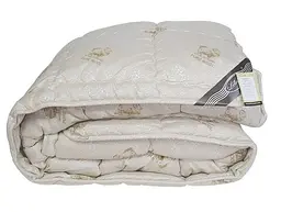 Ковдра зимова Leleka-Textile Аляска бежева двоспальна 172х205