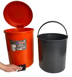 Відро для сміття Afacan 30 л з педаллю РК-30 110 (1756279868) - мініатюра 4