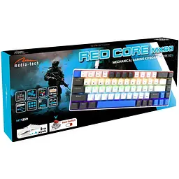 Клавіатура ігрова механічна Media-Tech MT1259 RED CORE MX60, Anti-Ghosting 68кл - мініатюра 9