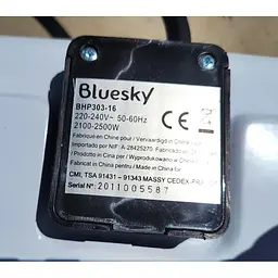 Настільна двоконфоркова плита електрична Bluesky переносна 2500 Вт - мініатюра 9