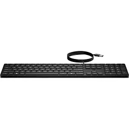 Клавіатура HP 320K USB UA Black (9SR37UT) [139604] - мініатюра 4
