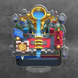 Акрилова колекційна фігурка Clash of Clans, Clash Royale Персонаж Арена 15 см