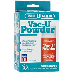 Пудра Doc Johnson Vac-U - пудра для кріплення Vac-U-Lock - мініатюра 2