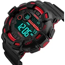 Годинник наручний Skmei 1265 Red, 1265RD (15933) - мініатюра 2