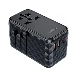 Зарядний пристрій Choetech 4xUSB 100 Вт PD (2xUSB-C + 2xUSB-A), модель Diamond, чорний (PD6028-BK) - мініатюра 3