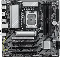 Материнська плата Gigabyte B860M DS3H Wi-Fi6E LGA 1851 (B860M DS3H WIFI6E) - мініатюра 2