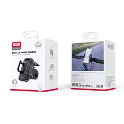 Холдер XO C109 Bicycle / Motorcycle Phone Holder Чорний - мініатюра 2